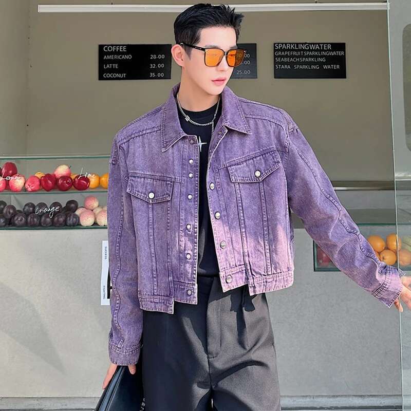 LUZHEN Persönlichkeit Denim Ku – Street Fashion Jacket Men Bewertung und Preis