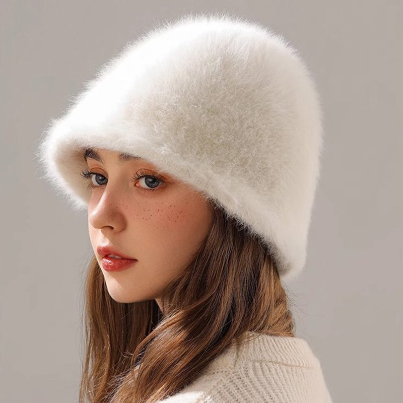 Winter Kaninchen Haar Eimer Hu – Street Fashion Russia Bewertung und Preis