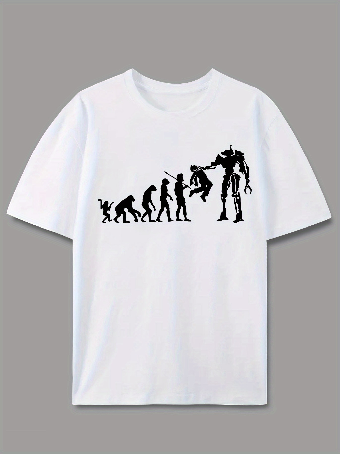 Robot Evolution Grafikdruck So – Street Fashion Evolution Bewertung und Preis