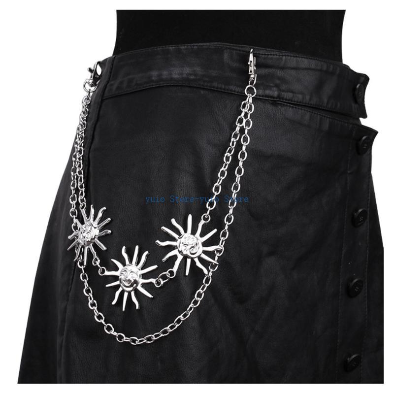X7XB Sonne/Mond Form Anhänger  – Street Fashion Reference Bewertung und Preis
