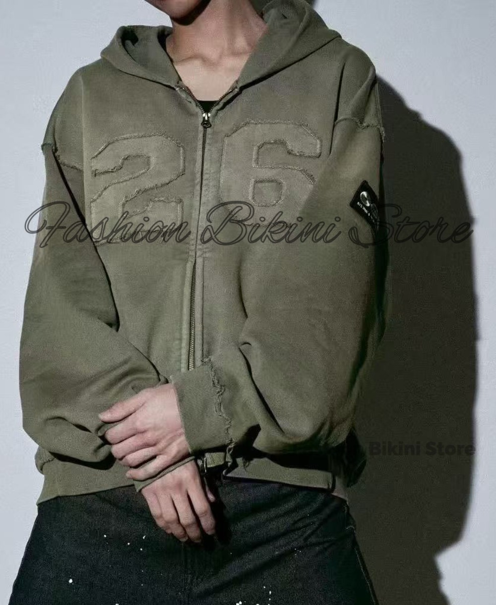 NEUER gewaschener grauer Retro – Street Fashion Jacket Men Bewertung und Preis