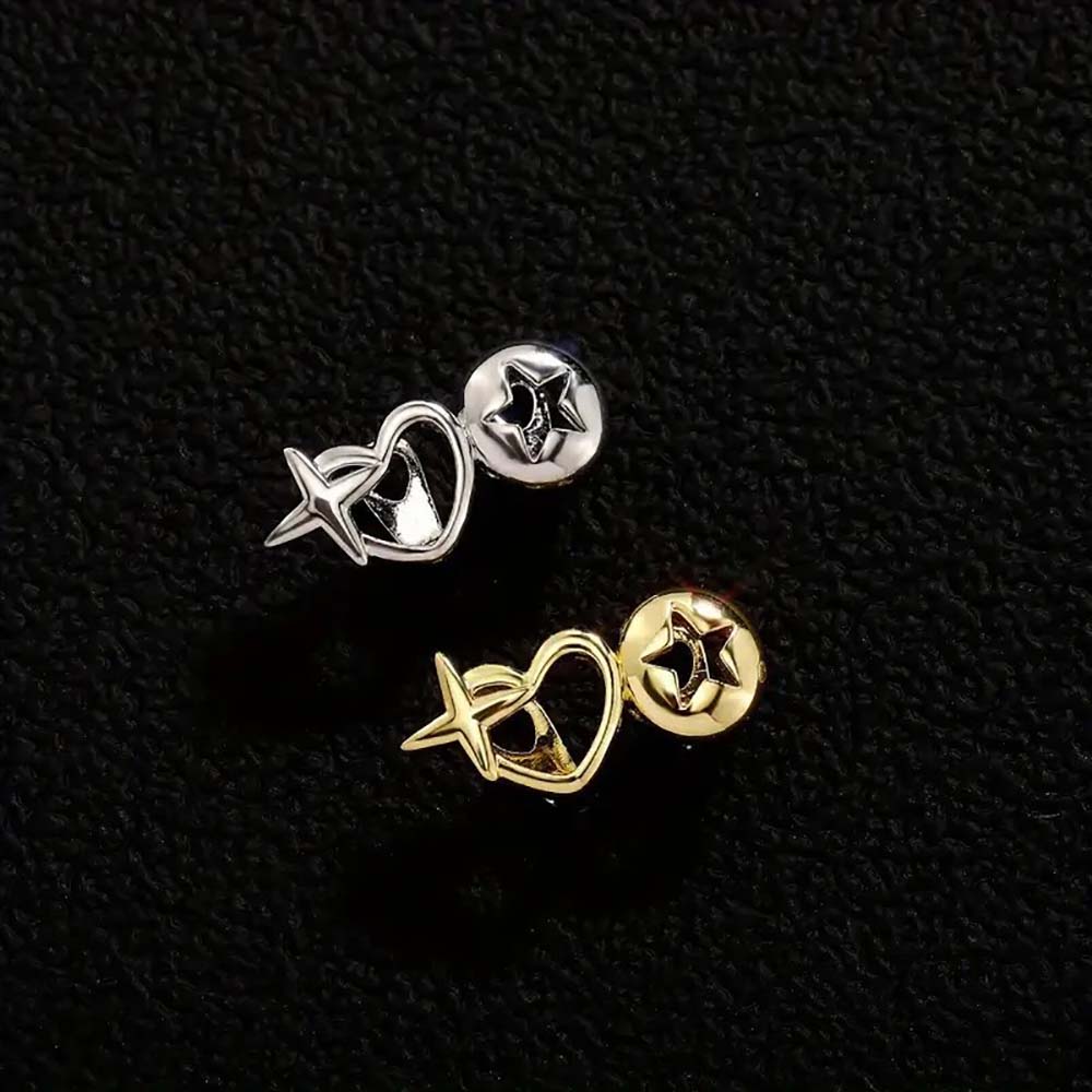Klassische sternförmige Hip-Ho – Street Fashion Jewelry Bewertung und Preis