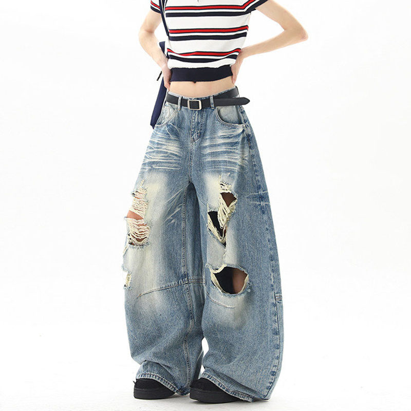 Amerikanischer Streetstyle Som – Street Fashion Denim Bewertung und Preis