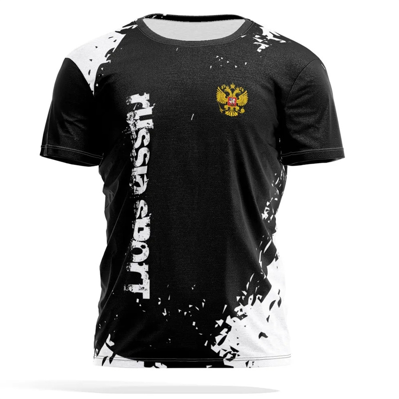 Russisches Nationalemblem-Druc – Street Fashion Russia Bewertung und Preis