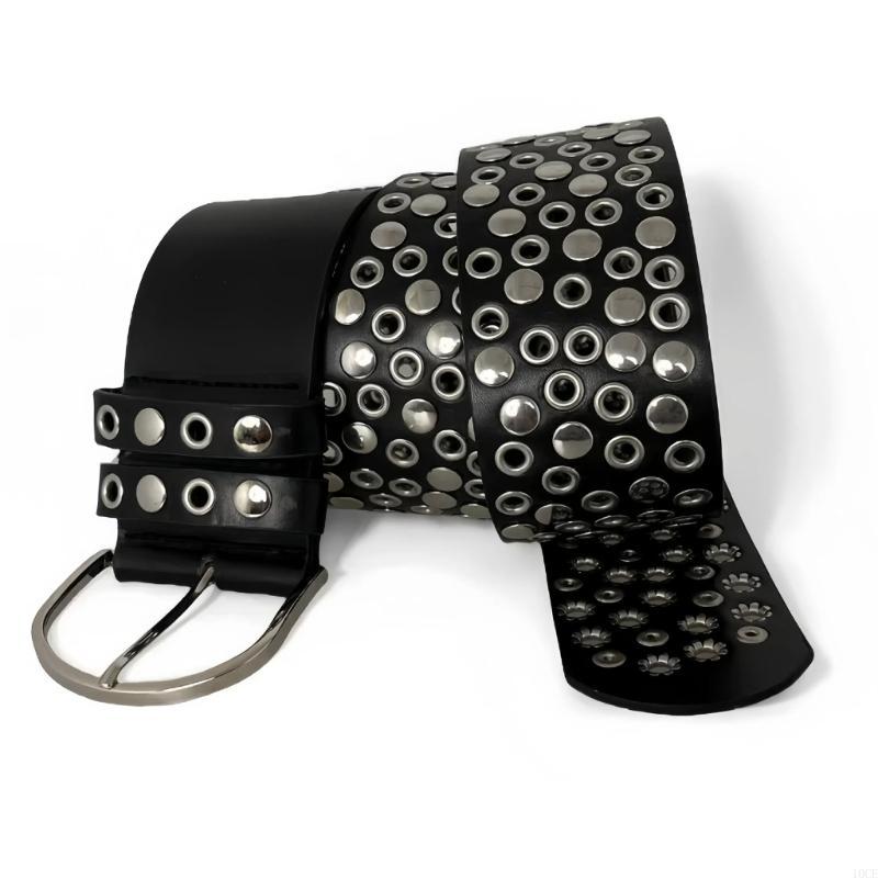 Punk -Nieten besetzte Gürtel m – Street Fashion Reference Bewertung und Preis