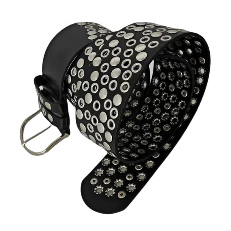 Punk -Nieten besetzte Gürtel m – Street Fashion Reference Bewertung und Preis