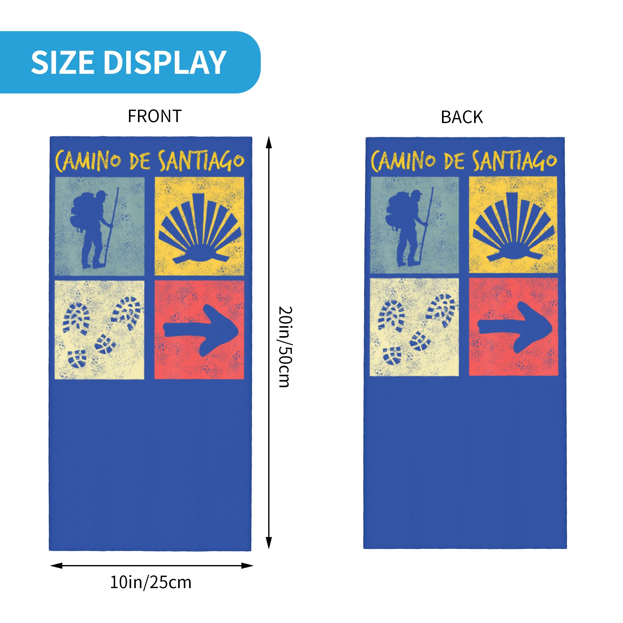 Camino de Santiago Way of St J – Bandana Multi Way Bewertung und Preis