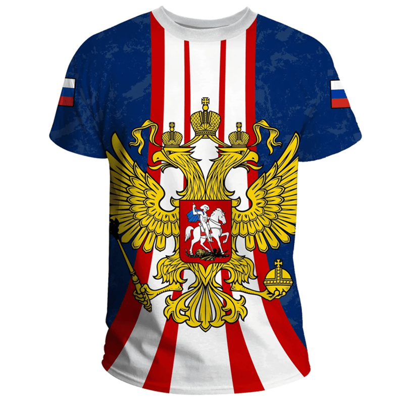 Fashion Russia Flag Badge T-sh – Street Fashion Russia Bewertung und Preis