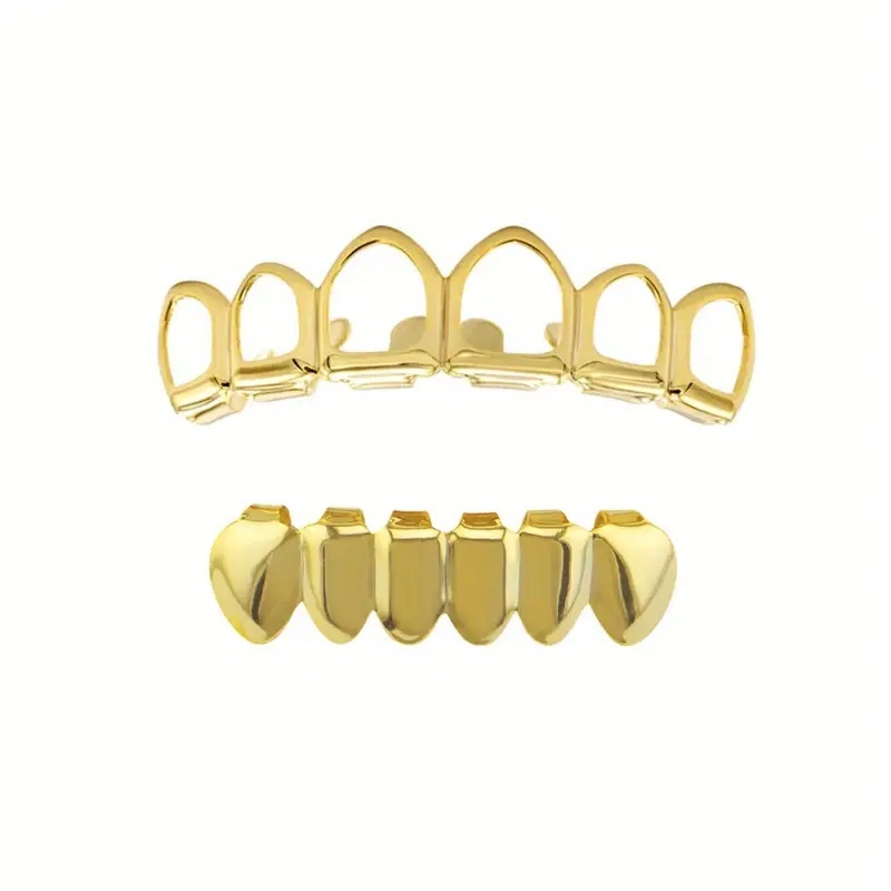 Ein Set modischer Hip-Hop-Zahn – Street Fashion Jewelry Bewertung und Preis