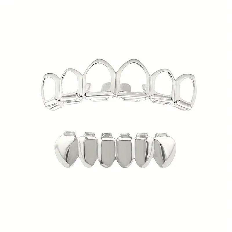 Ein Set modischer Hip-Hop-Zahn – Street Fashion Jewelry Bewertung und Preis