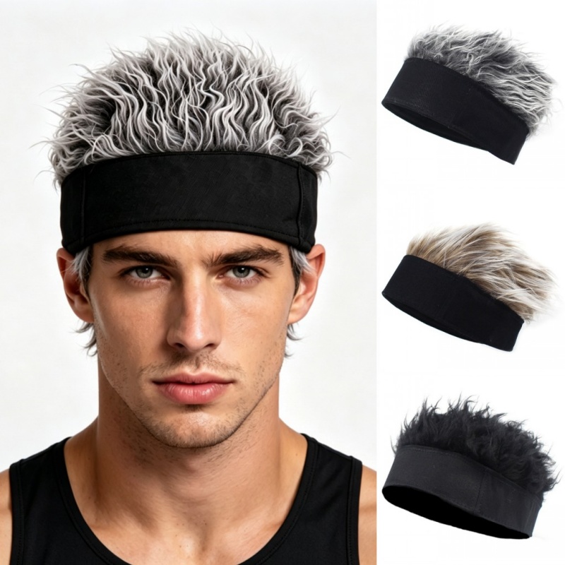 Synthetische Perücke Kurzhaar- – Street Fashion Hats Bewertung und Preis