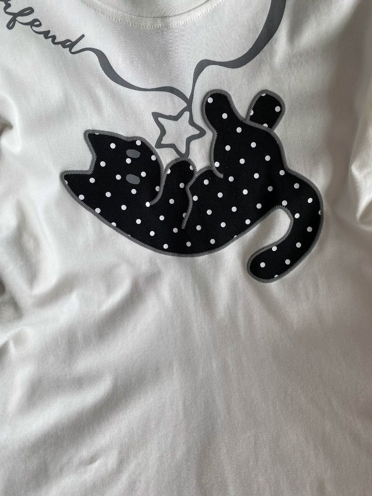 Kimutomo T-Shirts für Damen, m – Fashion Street Cat Bewertung und Preis