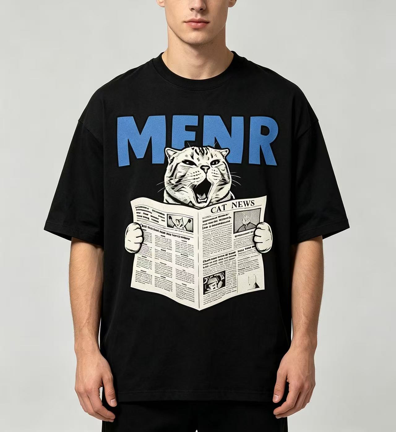 Unisex-T-Shirt mit lustigem Ka – Fashion Street Cat Bewertung und Preis